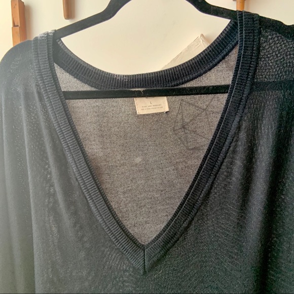 Blue to gray hombre sweater Pins & Needles lg $16 - Picture 7 of 8